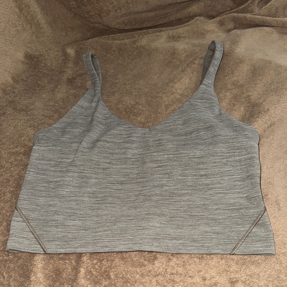 Lululemon Gray align Bralette Tank